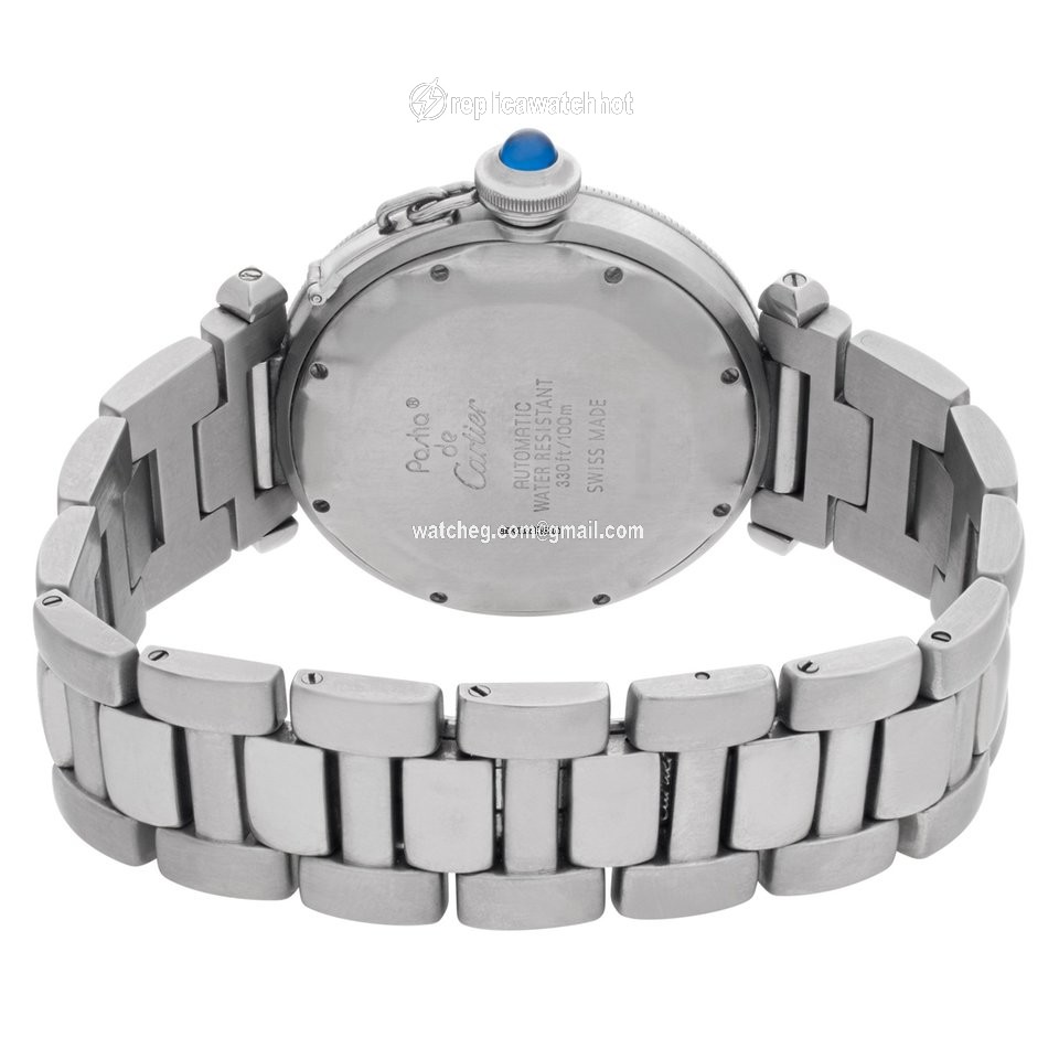 Cartier Pasha Mens watch Unisex Automatic Steel W3104H3 3