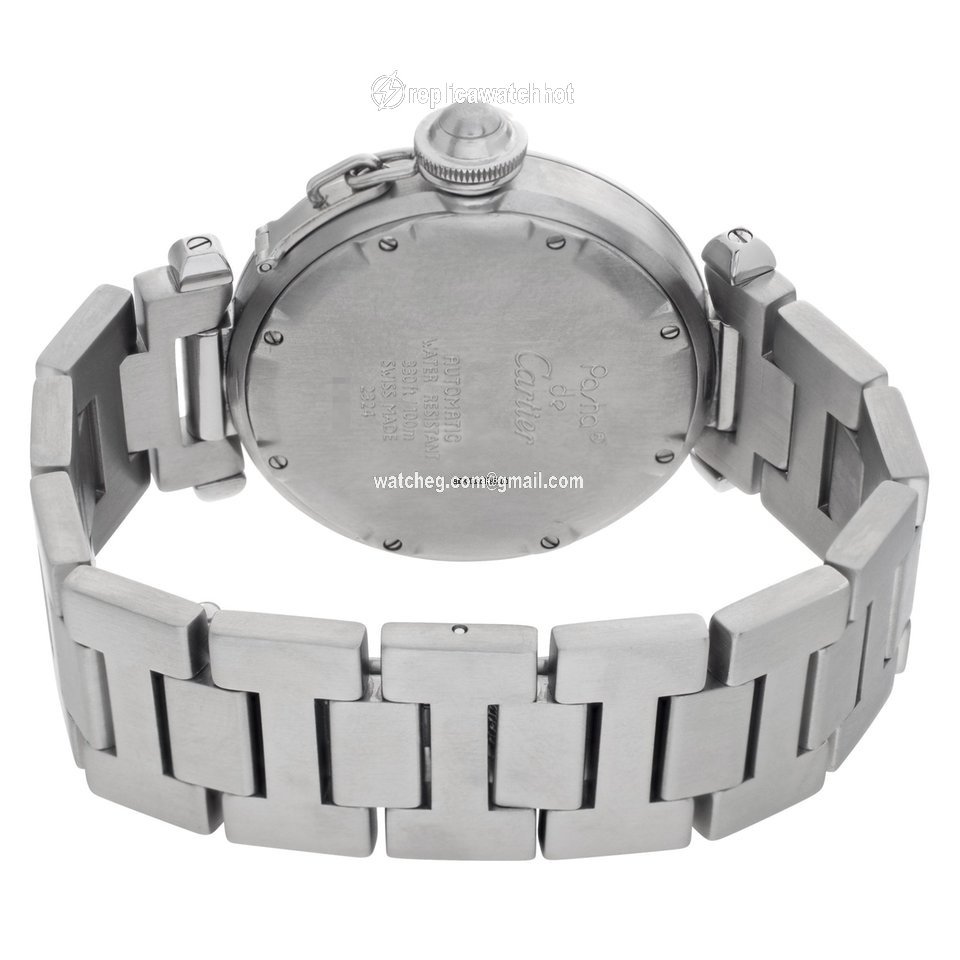 Cartier Pasha C Mens watch Unisex Automatic Steel W31015M7 3