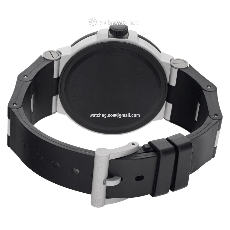 Bulgari Mens watch Unisex Automatic Titanium AL 44 TA 3