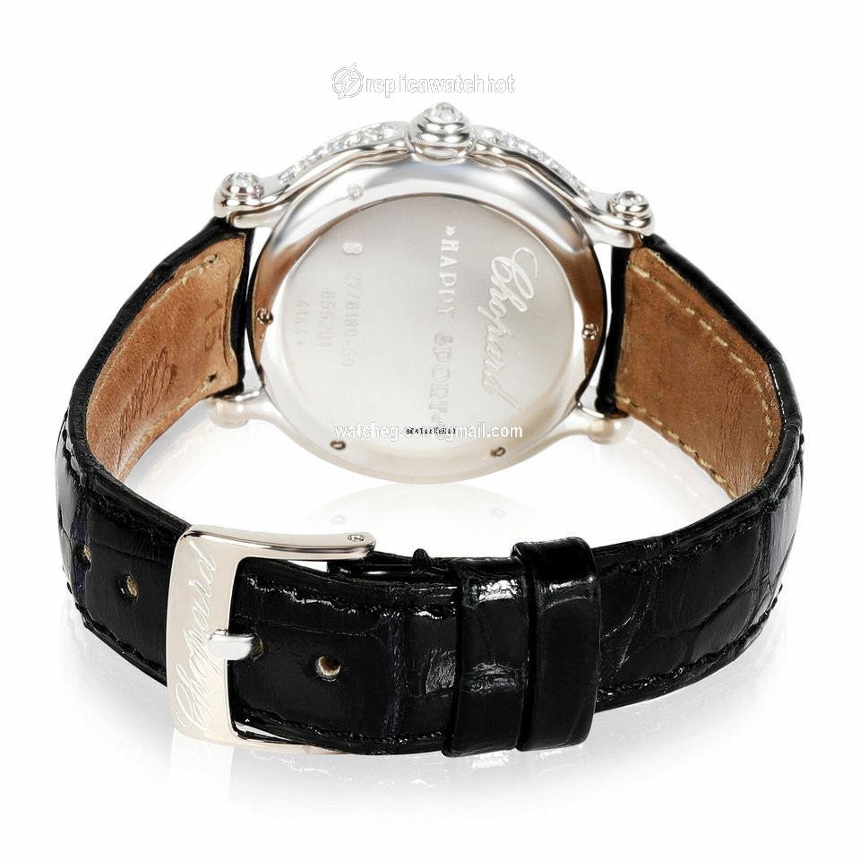 Chopard Happy Sport Womens watch Quartz White gold 27 6180-50 3