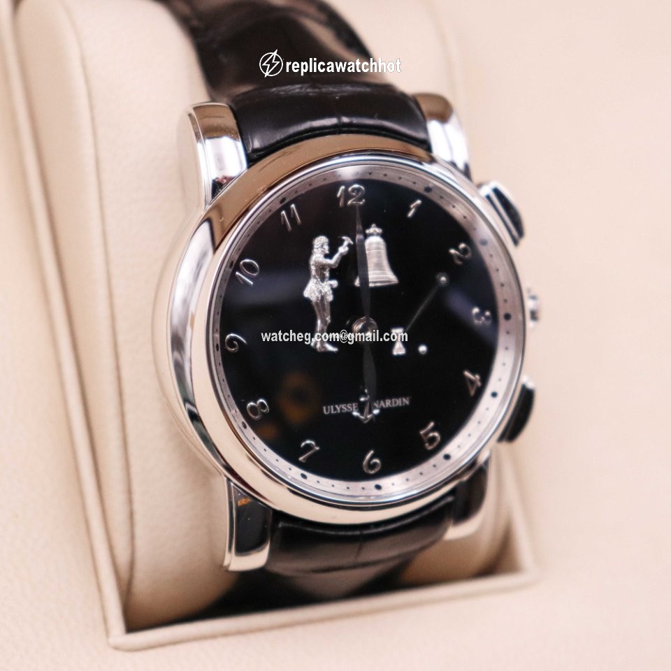 Ulysse Nardin Hourstriker Mens watch Unisex Manual winding Platinum 6109-103 E2 3