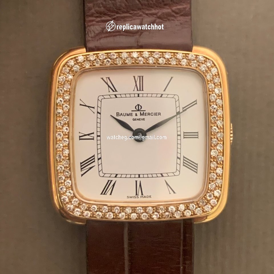 Baume & Mercier Womens watch Manual winding Yellow gold 38358 - cartier, tank, chopard, piaget 3