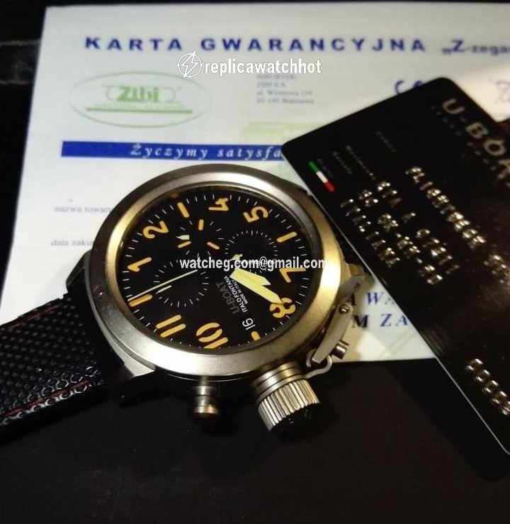 U-Boat Flightdeck Mens watch Unisex Automatic Titanium A07211 3