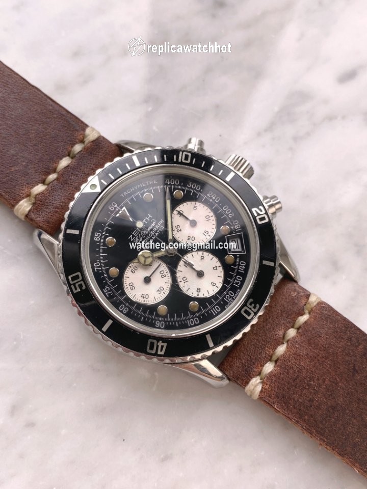 Zenith El Primero Chronograph Mens watch Unisex Automatic Steel 021310400 3