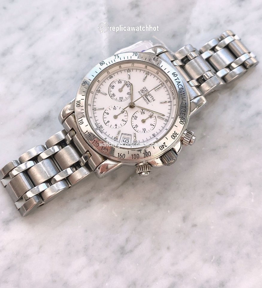 Zenith El Primero Chronograph Mens watch Unisex Automatic Steel 01-0460-400 3