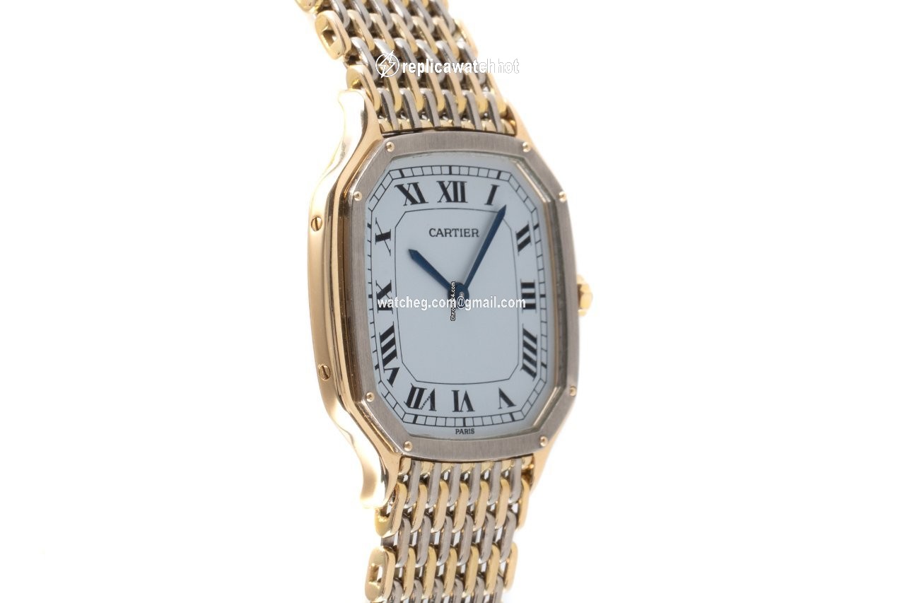 Cartier Santos Dumont Womens watch Manual winding Yellow gold 9606 3
