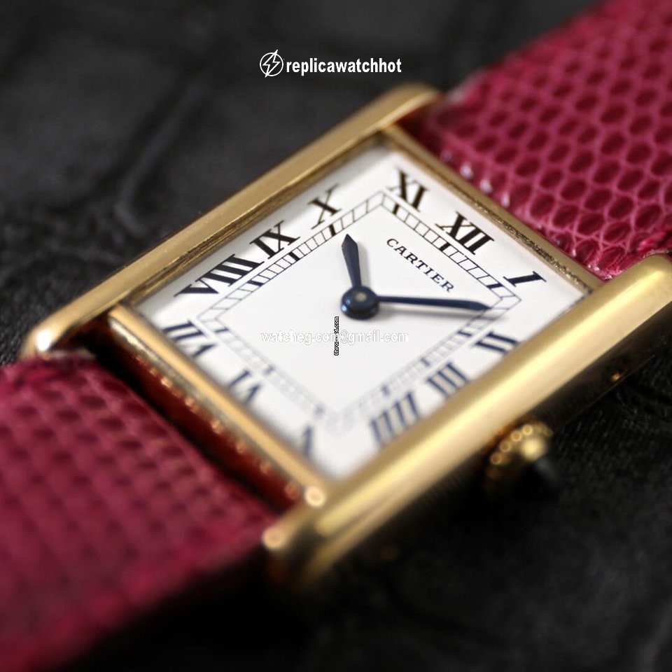 Cartier Tank Louis Cartier Womens watch Manual winding Yellow gold 78087 3