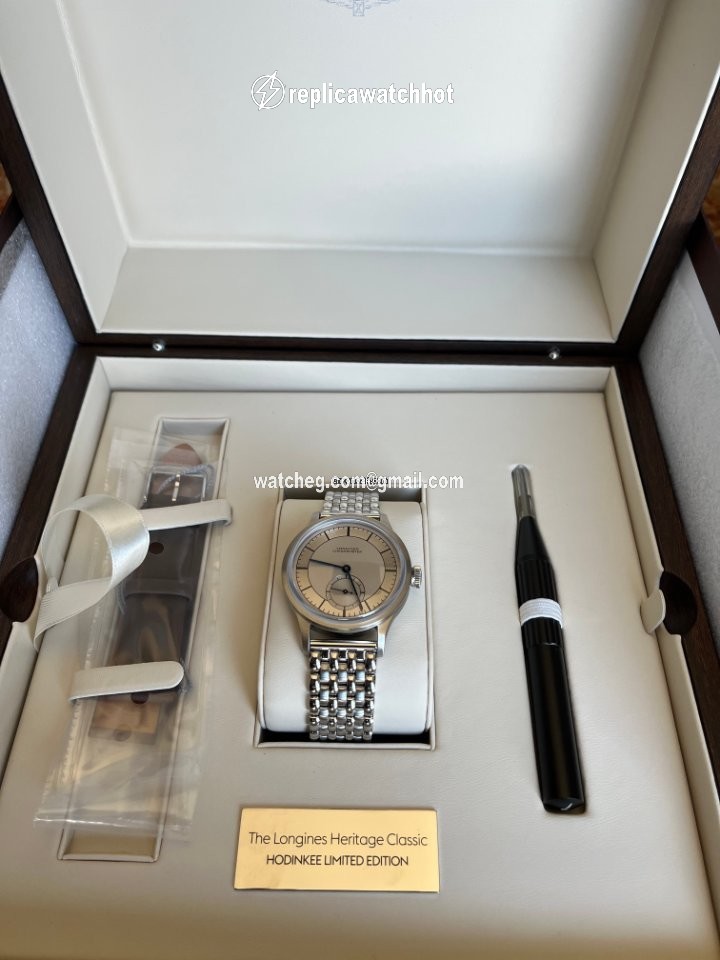 Longines Heritage Mens watch Unisex Automatic Steel L2.828.4.72.2 3