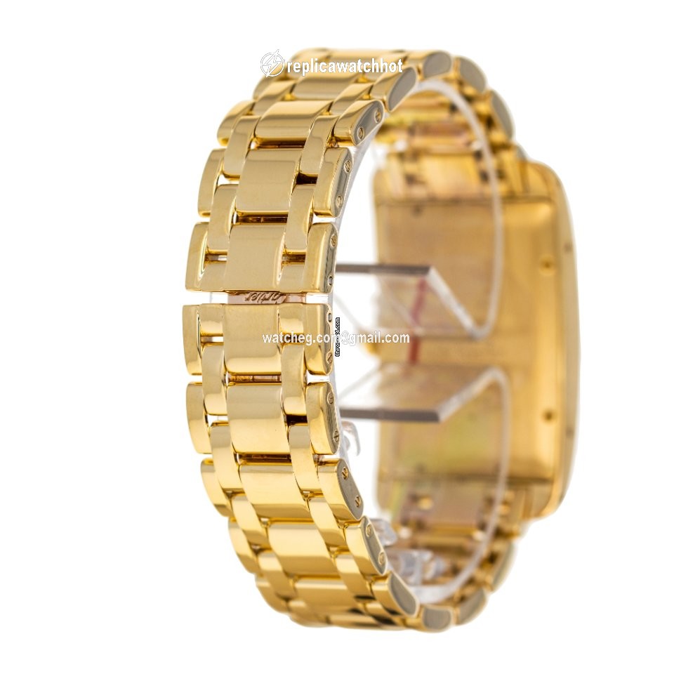Cartier Tank Americaine Mens watch Unisex Automatic Yellow gold W26031K2  1740 3