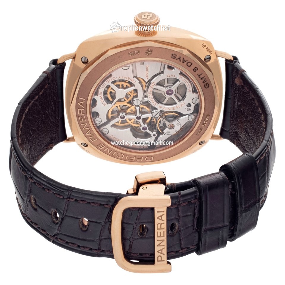 Panerai Special Editions Mens watch Unisex Manual winding Rose gold PAM395 3