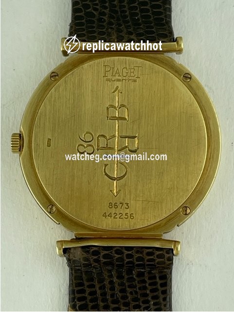 Piaget Polo Mens watch Unisex Quartz Yellow gold 8673 3