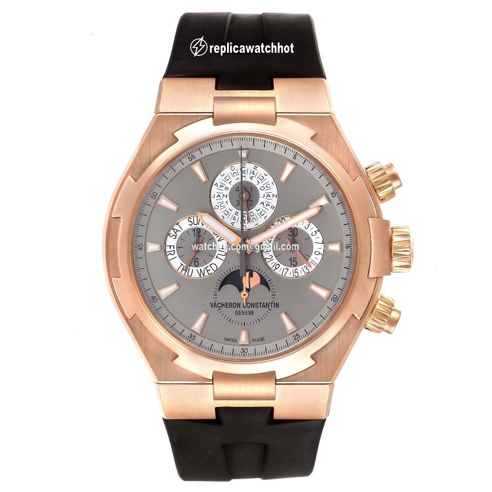 Vacheron Constantin Overseas Chronograph Mens watch Unisex Automatic Rose gold 49020 000R-9753 3