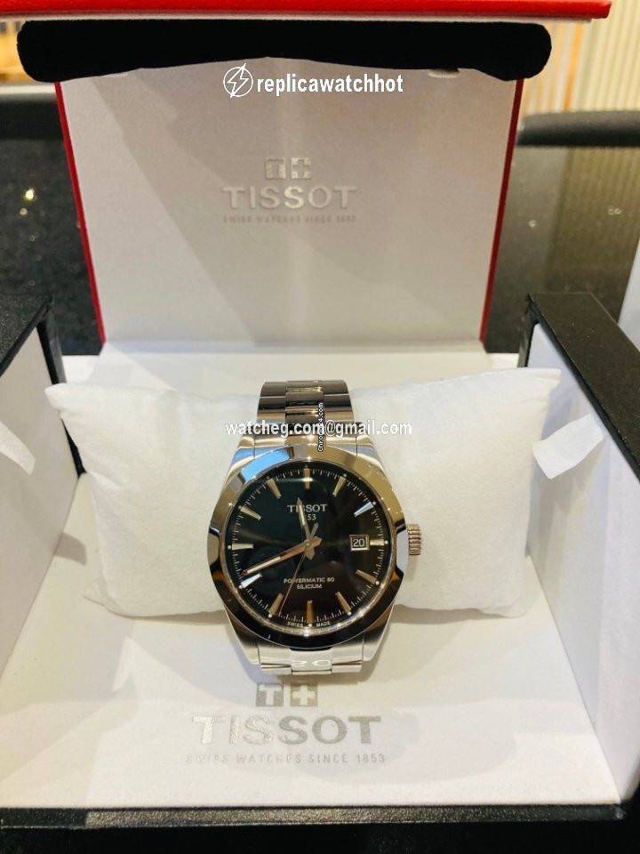 Tissot T-Classic Mens watch Unisex Automatic Steel T127.407.11.061.01 3