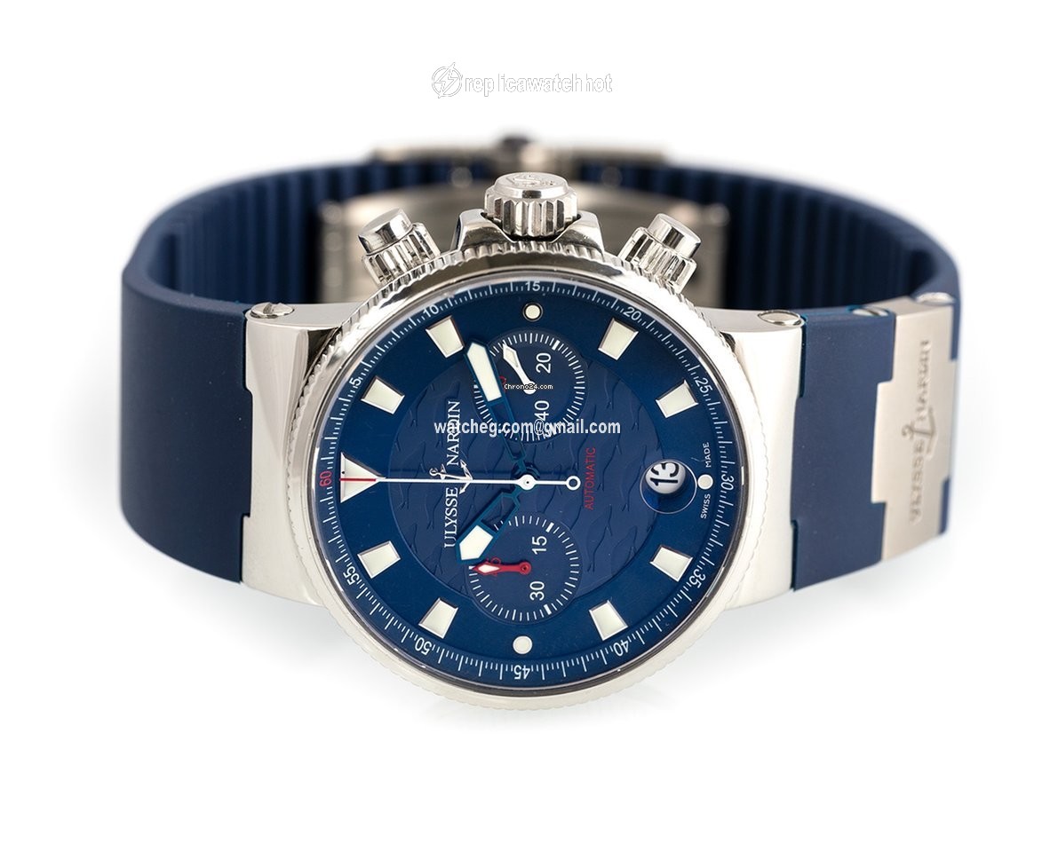 Ulysse Nardin Blue Seal Mens watch Unisex Automatic Steel 353-68LE-3 3