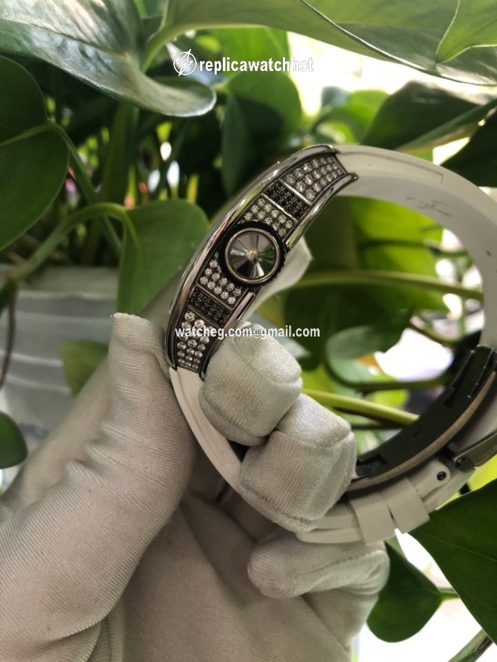 Richard Mille Mens watch Unisex Automatic White gold RM 023 3