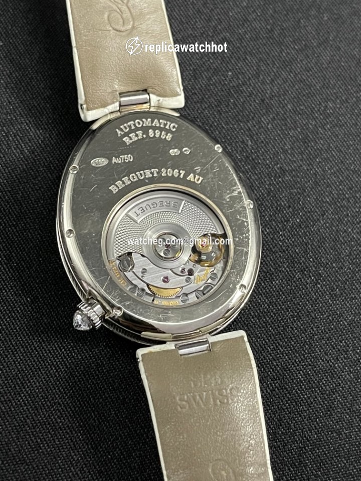 Breguet Reine de Naples Womens watch Automatic White gold 8958BB 51 974 D00D 3