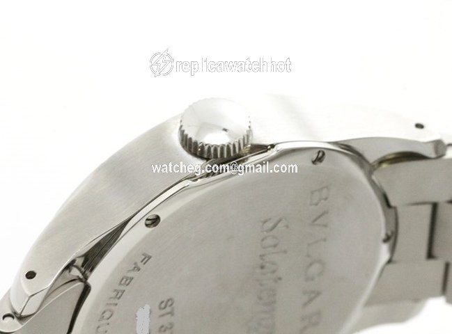 Bulgari Solotempo Mens watch Unisex Quartz Steel ST37S 3