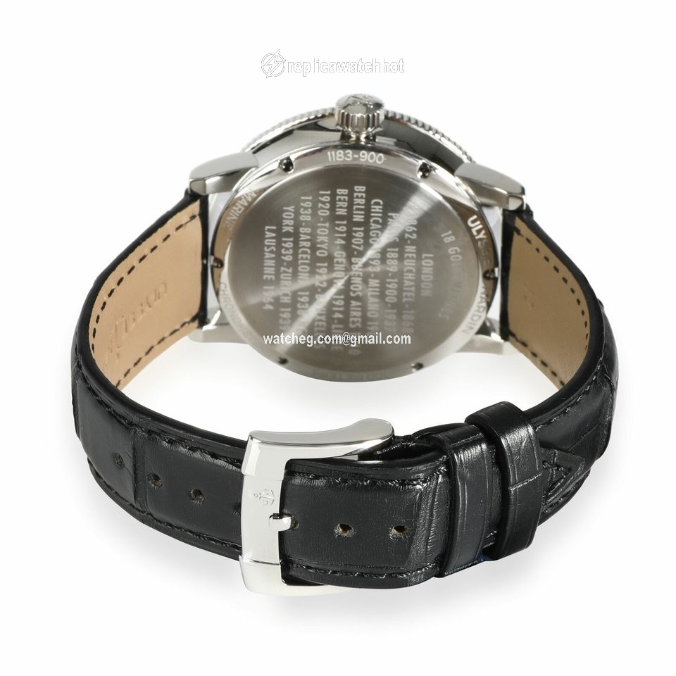 Ulysse Nardin Marine Mens watch Unisex Automatic Steel 1846 1183-900 3