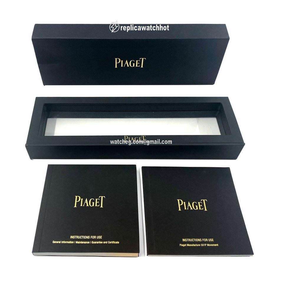 Piaget Emperador Mens watch Unisex Automatic White gold GOA33069 3