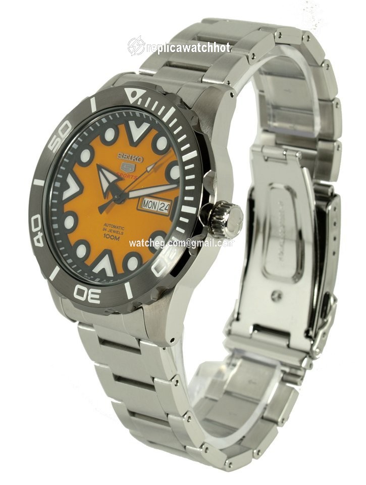 Seiko 5 Sports Mens watch Unisex Automatic Steel SRPA05K1 3