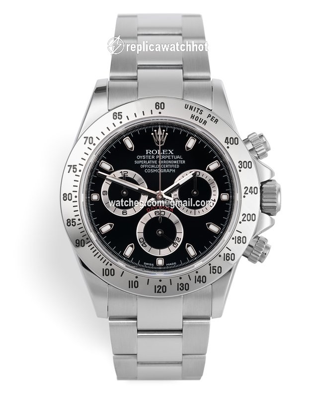 Rolex Daytona Mens watch Unisex Steel Automatic 116520 blk 3
