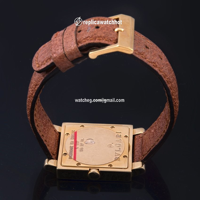 Bulgari Quadrato Womens watch Quartz Yellow gold SQ 27 GL 3