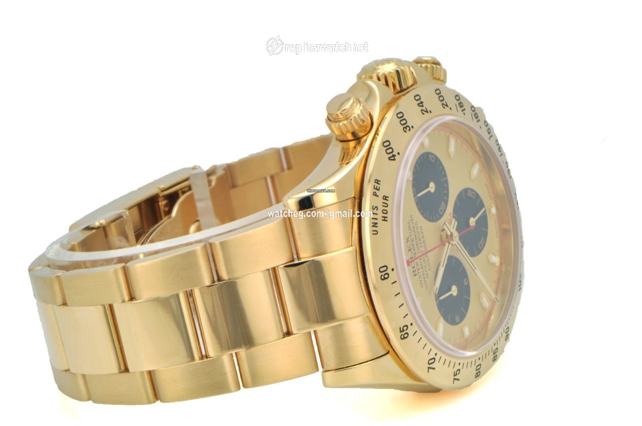 Rolex Daytona Mens watch Unisex Yellow gold Automatic 116528 pn 3