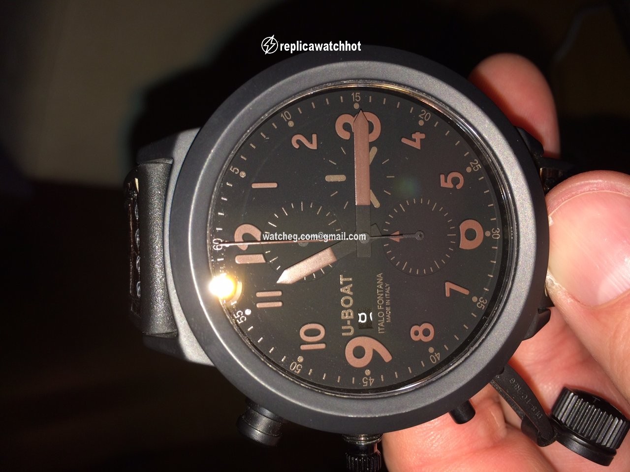 U-Boat Flightdeck Mens watch Unisex Automatic Ceramic 5413 3