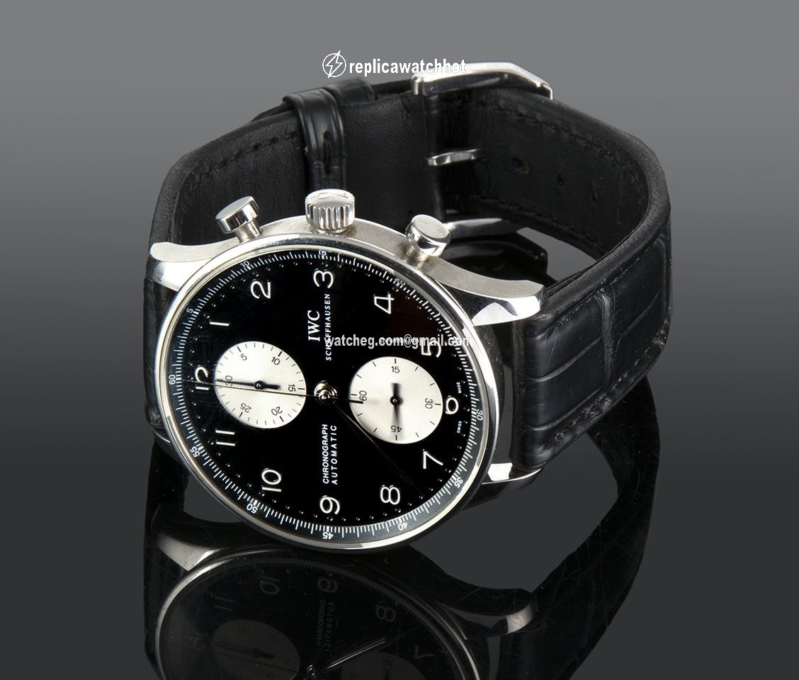 IWC Portuguese Chronograph Mens watch Unisex Automatic Steel 371438 3