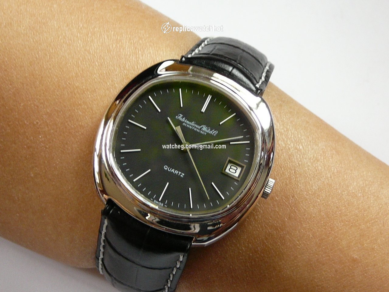 IWC Mens watch Unisex Quartz Steel 3072 3