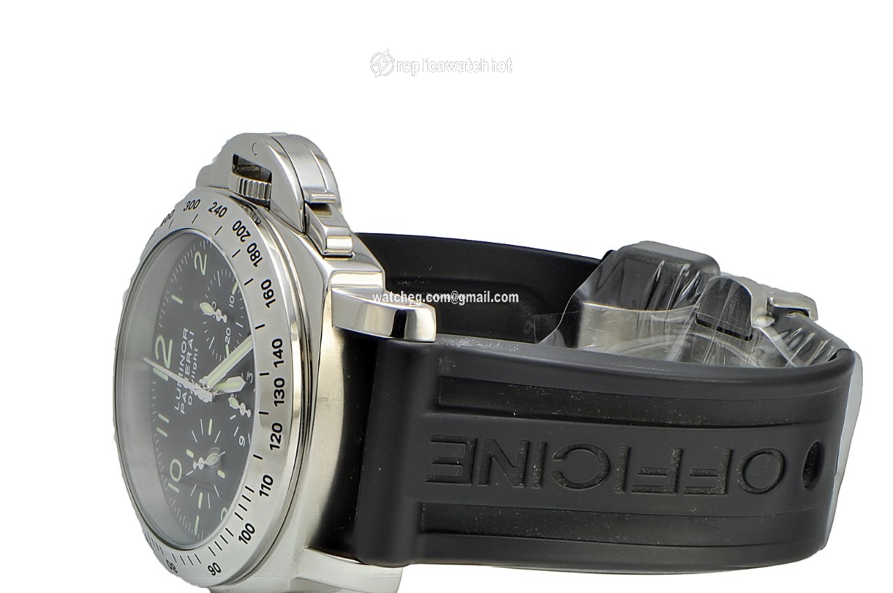 Panerai Luminor Chrono Mens watch Unisex Automatic Steel Pam196 Pam00196 3