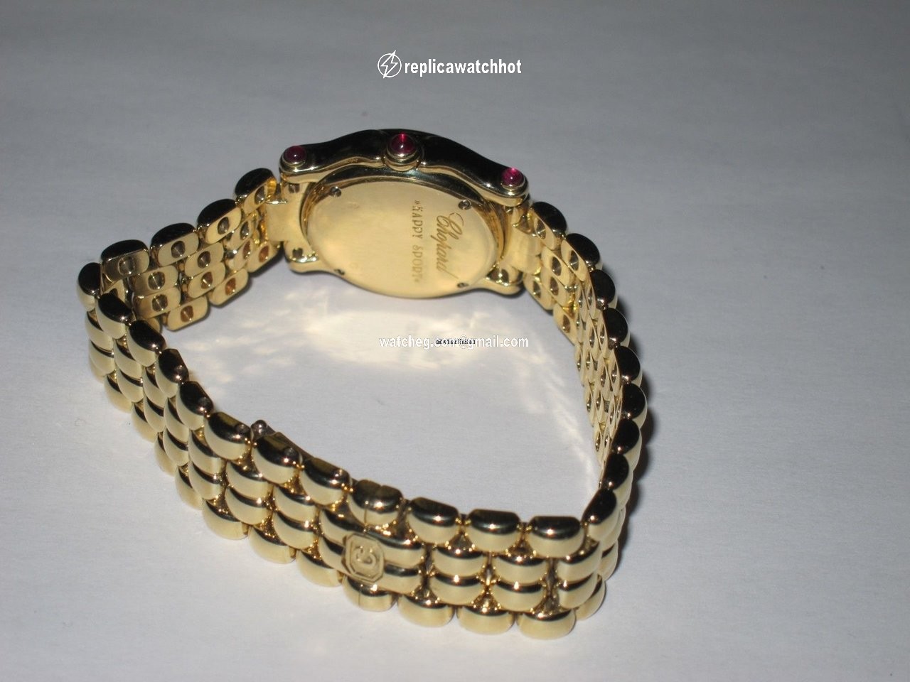 Chopard Happy Sport Womens watch Quartz Yellow gold 27 6150-22 3