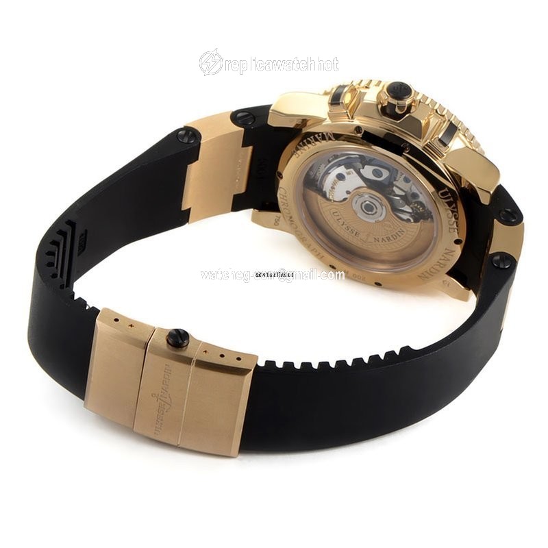 Ulysse Nardin Maxi Marine Diver Mens watch Unisex Automatic Rose gold 8006-102-3A 92 3