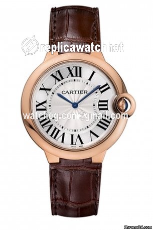 Cartier Ballon Bleu 40mm Womens watch Automatic Rose gold W6920083 3