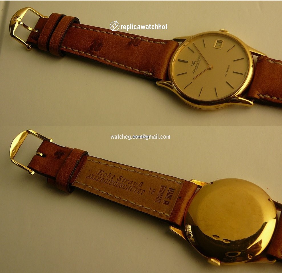 IWC Mens watch Unisex Automatic Yellow gold 3204 3