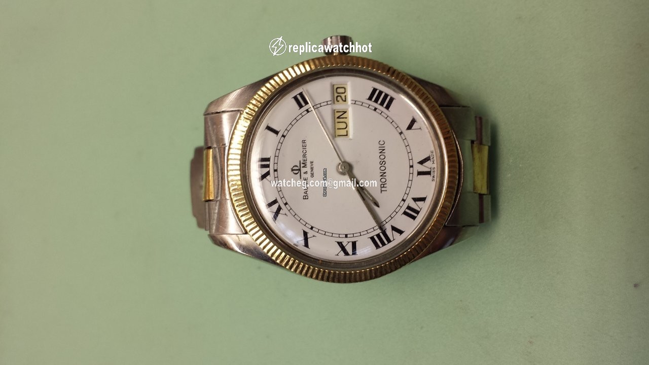 Baume & Mercier Mens watch Unisex Quartz Gold Steel 5101 3