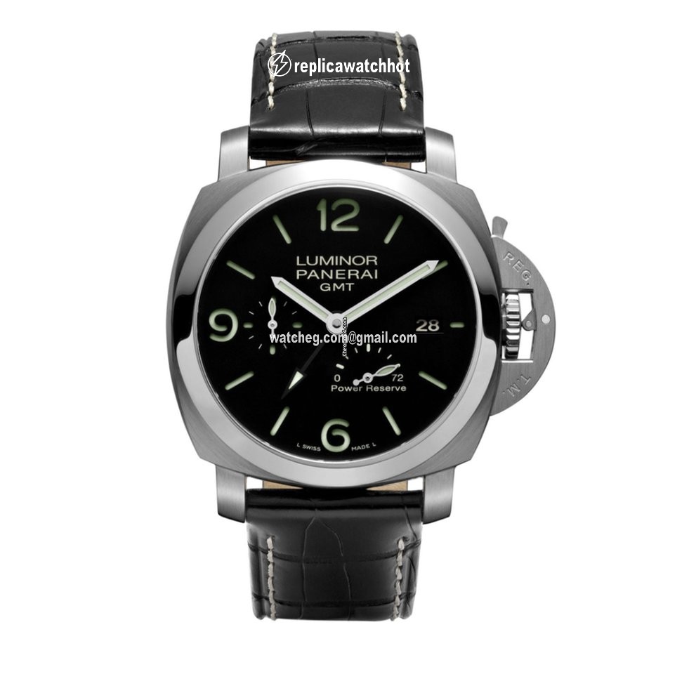 Panerai Luminor 1950 3 Days GMT Power Reserve Automatic Mens watch Unisex Automatic Steel PAM00321 3