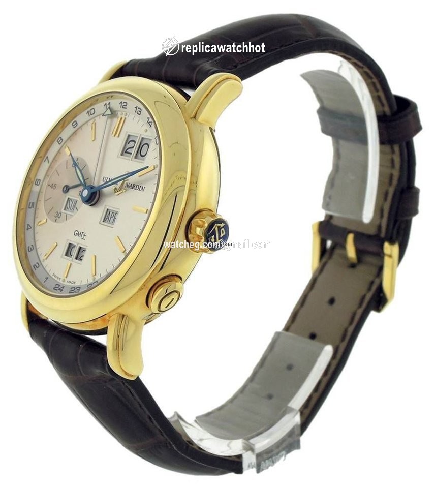 Ulysse Nardin GMT + - Perpetual Mens watch Unisex Automatic Yellow gold 321-22-31 3