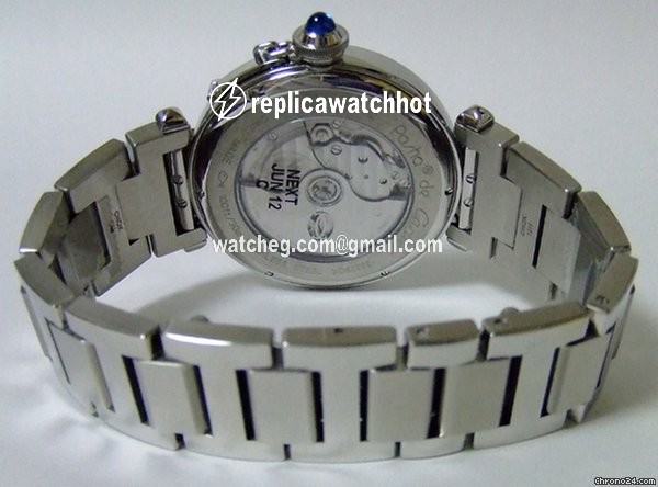 Cartier Pasha Mens watch Unisex Automatic Steel W31093M7 3