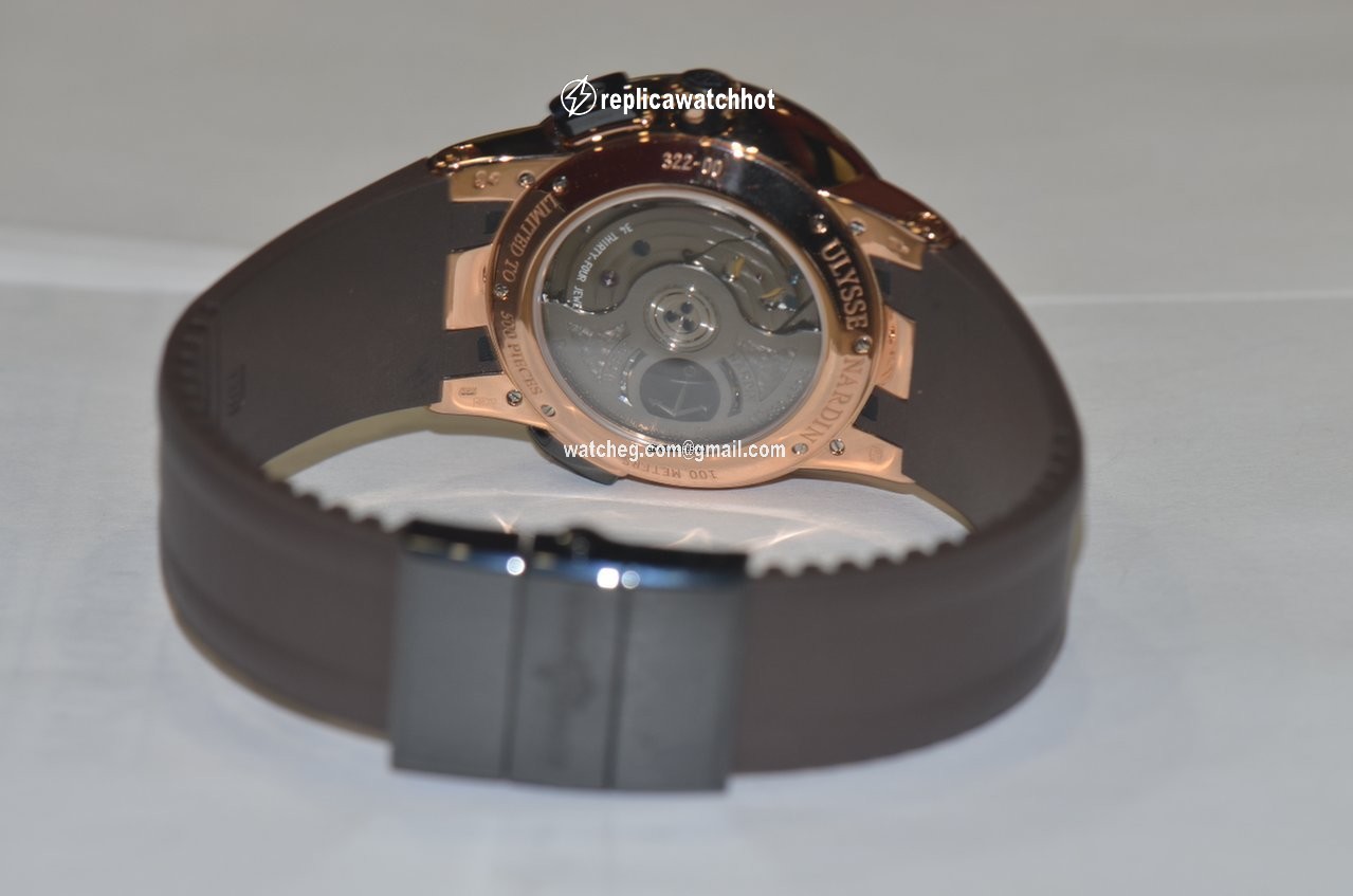 Ulysse Nardin El Toro  Black Toro Mens watch Unisex Automatic Rose gold 322-00-3 3
