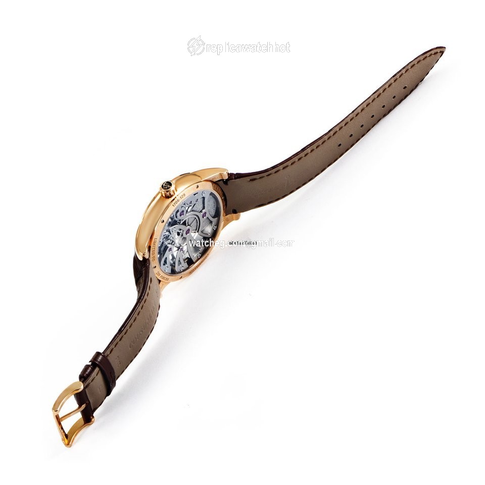Ulysse Nardin Classic Skeleton Tourbillon Mens watch Unisex Manual winding Rose gold 1706-129 3
