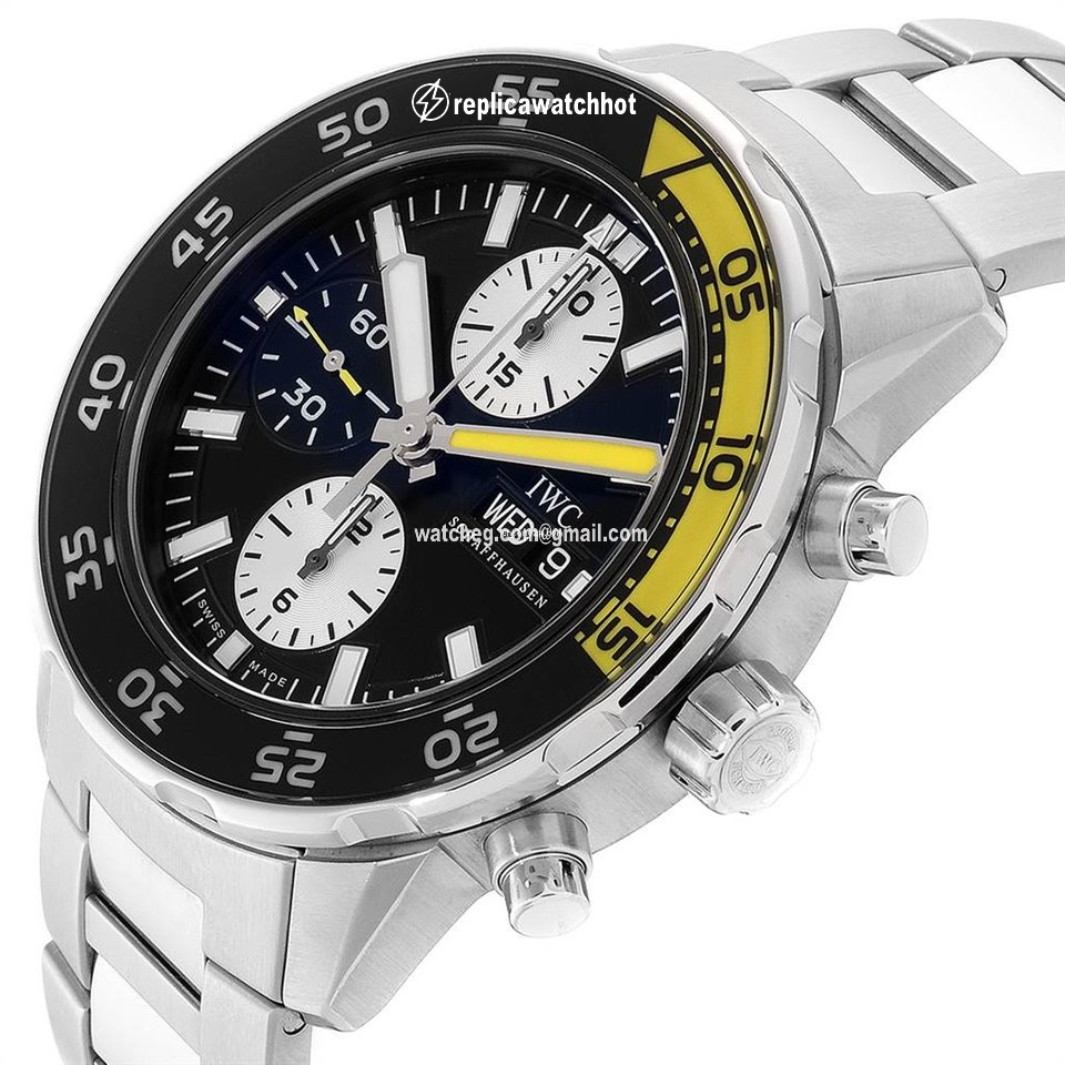 IWC Aquatimer Chronograph Mens watch Unisex Automatic Steel IW376701 3