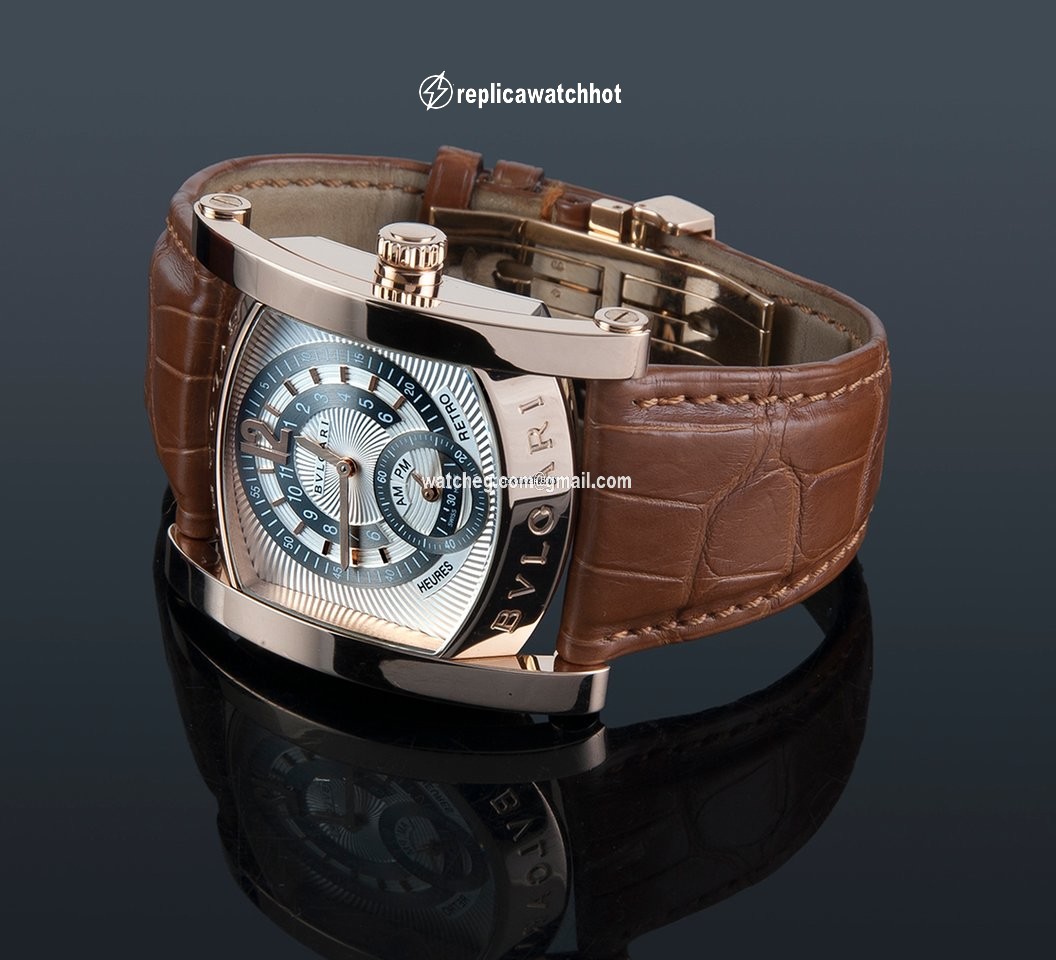 Bulgari Assioma Mens watch Unisex Automatic Rose gold aa p 48 g hr 3