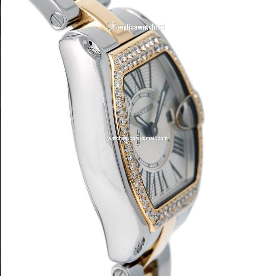 Cartier Roadster Womens watch Quartz Gold Steel W62026Y4 3