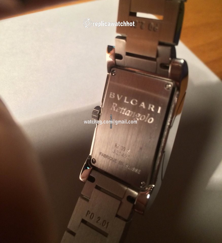 Bulgari Rettangolo Womens watch Quartz Steel RT 39s 3