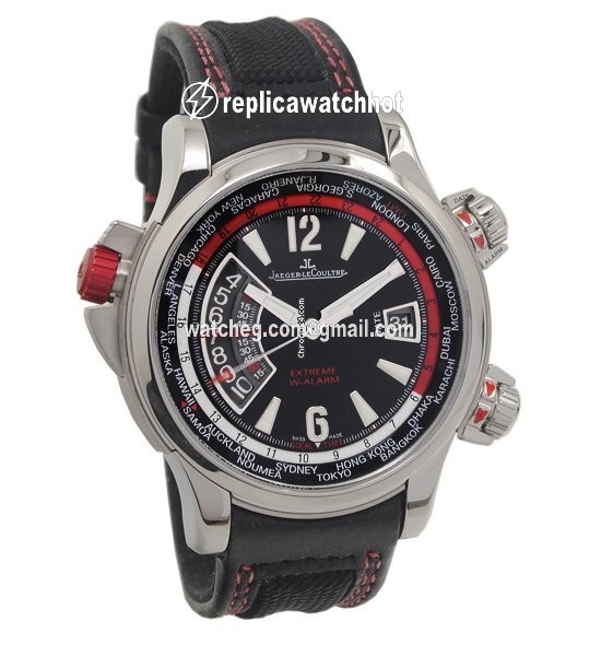 Jaeger-LeCoultre Master Compressor Extreme W-Alarm Mens watch Unisex Automatic Titanium 150.8.42 3