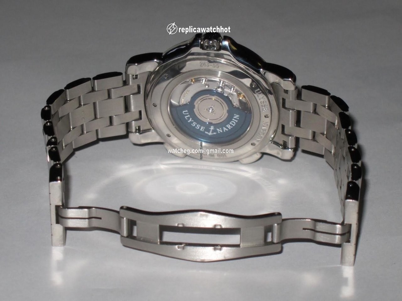 Ulysse Nardin Dual Time Mens watch Unisex Automatic Steel 243-55-7 91 3