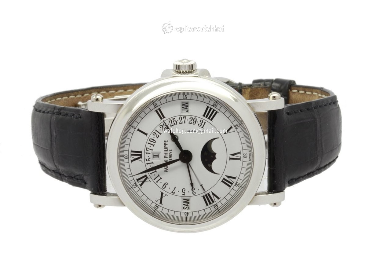 Patek Philippe Perpetual Calendar Mens watch Unisex Automatic Platinum 5059P-011 3