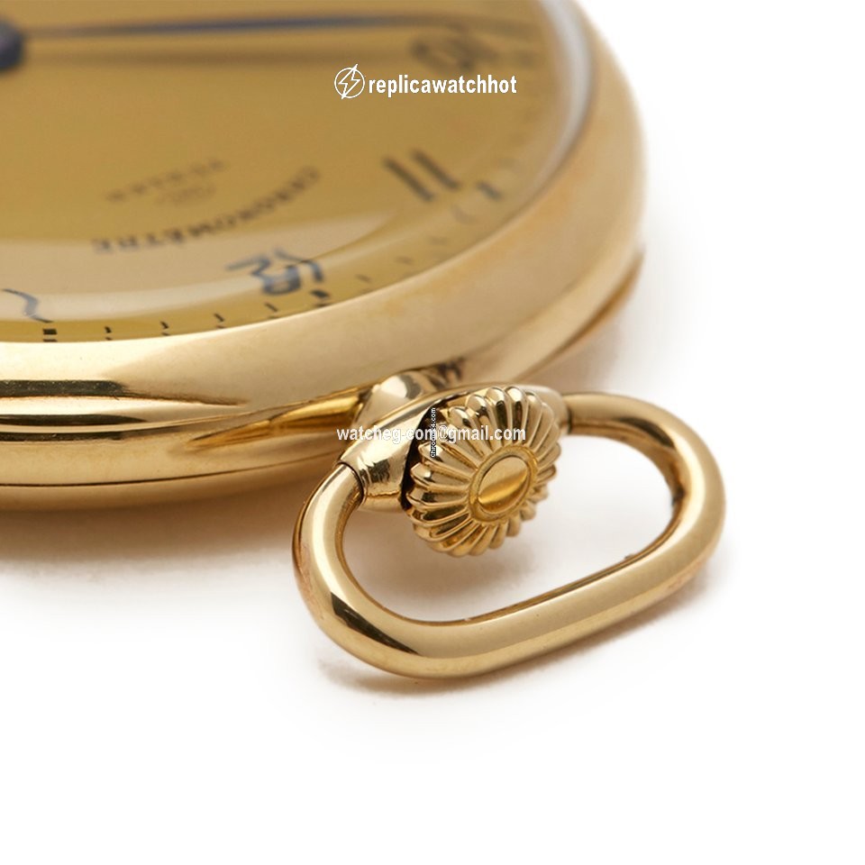 IWC Mens watch Unisex Manual winding Yellow gold Caliber 97 3
