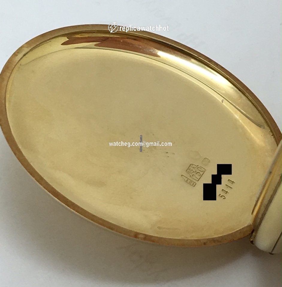 IWC Mens watch Unisex Manual winding Yellow gold 5414 3